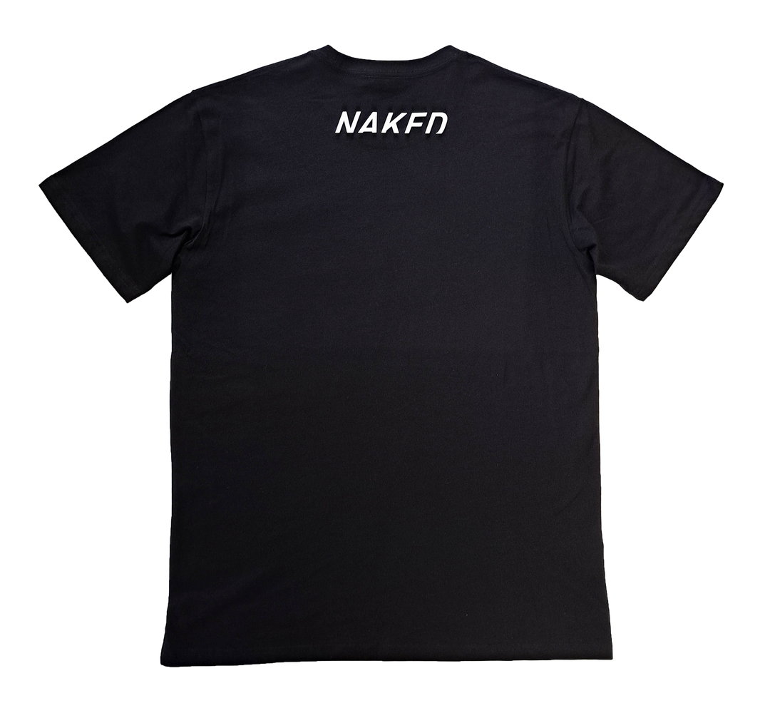 Naked Organic Cotton Tee (Black)