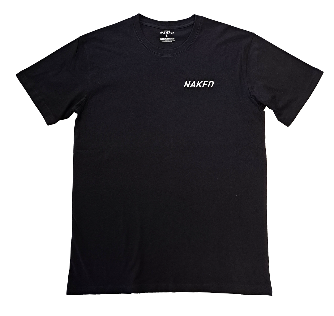 Naked Organic Cotton Tee (Black)