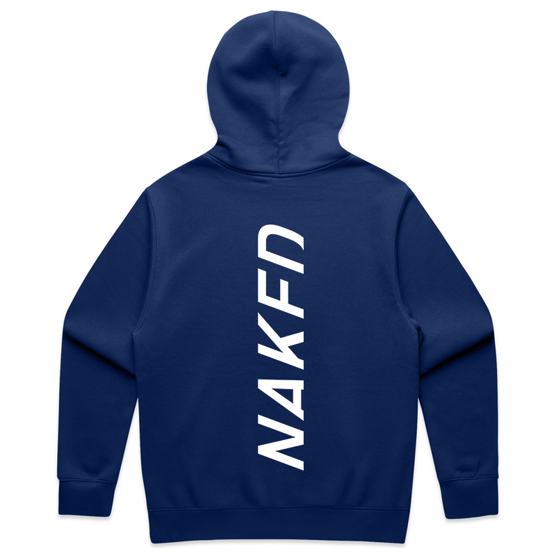 Straight Up Naked Hoodie (Cobalt)