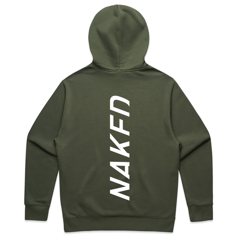 Straight Up Naked Hoodie (Green)