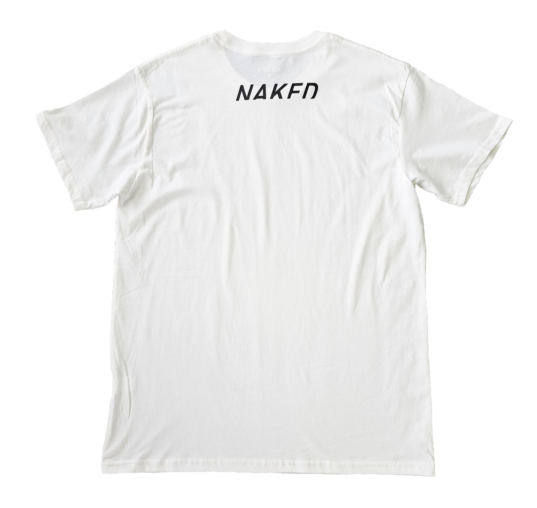 Naked  Organic Cotton Tee (White)
